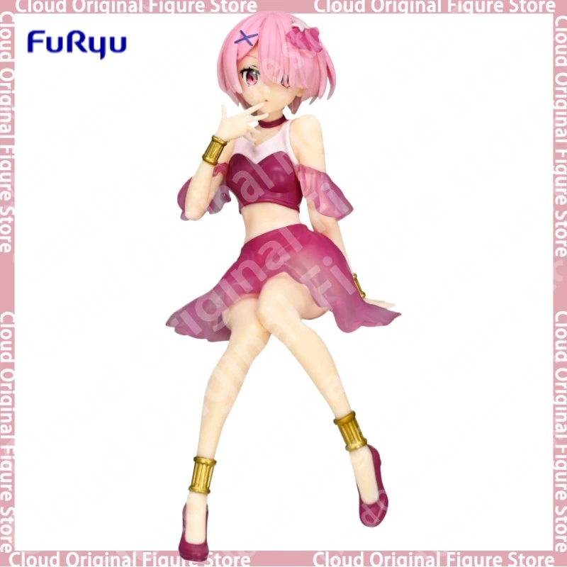 

In Stock 100% Original FuRyu Noodle Stopper Figure Re:Zero Kara Hajimeru Isekai Seikatsu Ram Twinkle Party, Another Colorr.