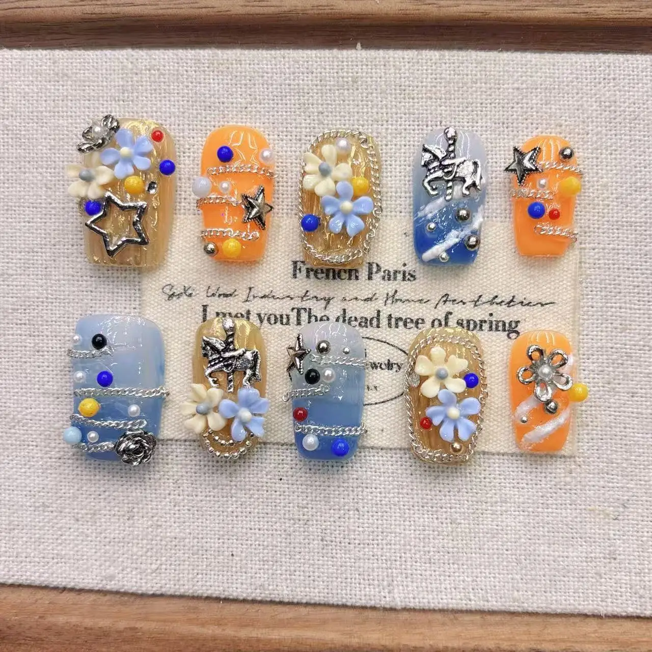 Macaron Pink Chain … - image