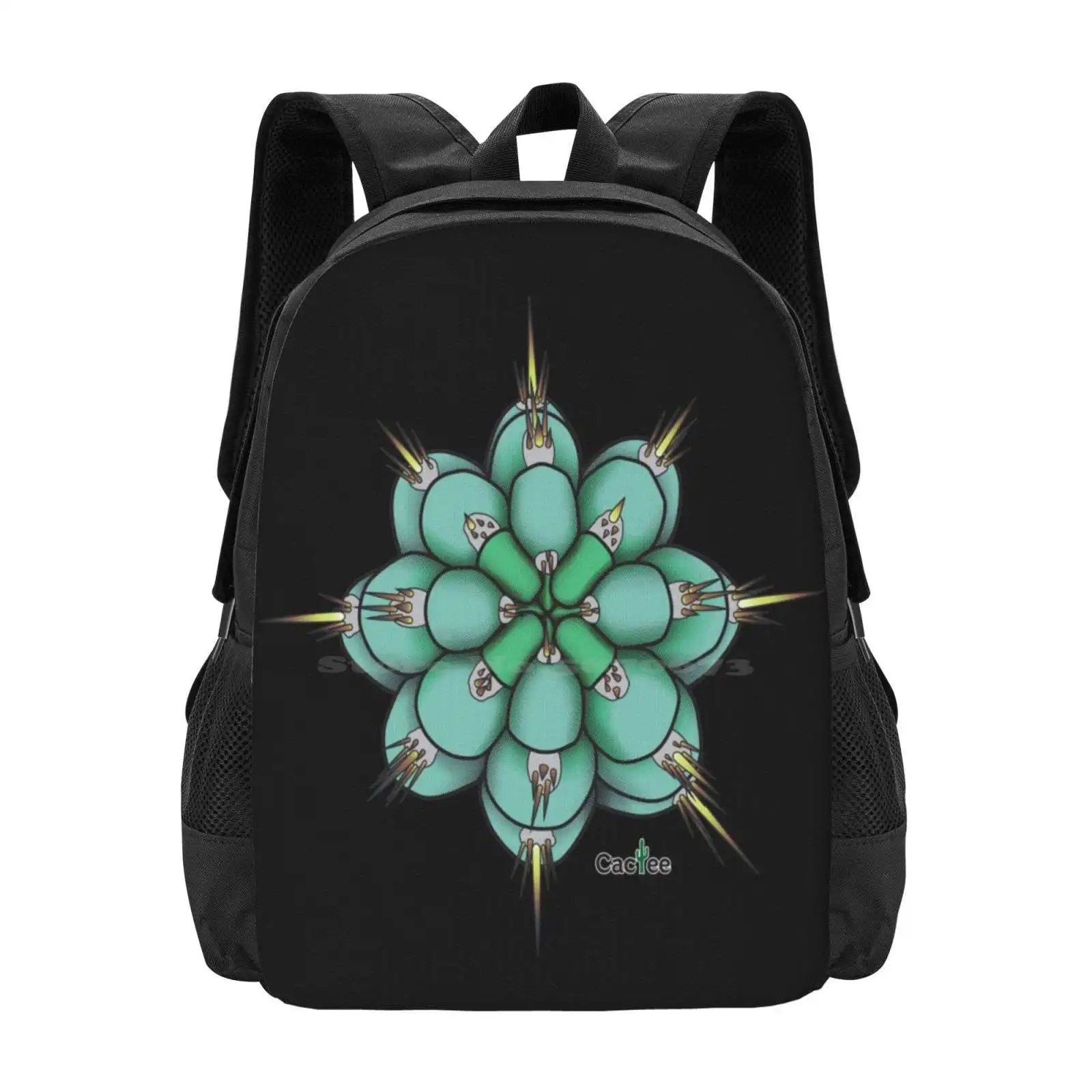 Trichocereus Peruvianus Sharxx Blue Hot Sale Schoolbag Backpack Fashion Bags Cactee Cacti Cactus Fields Oz Pachanoi Peruvianus