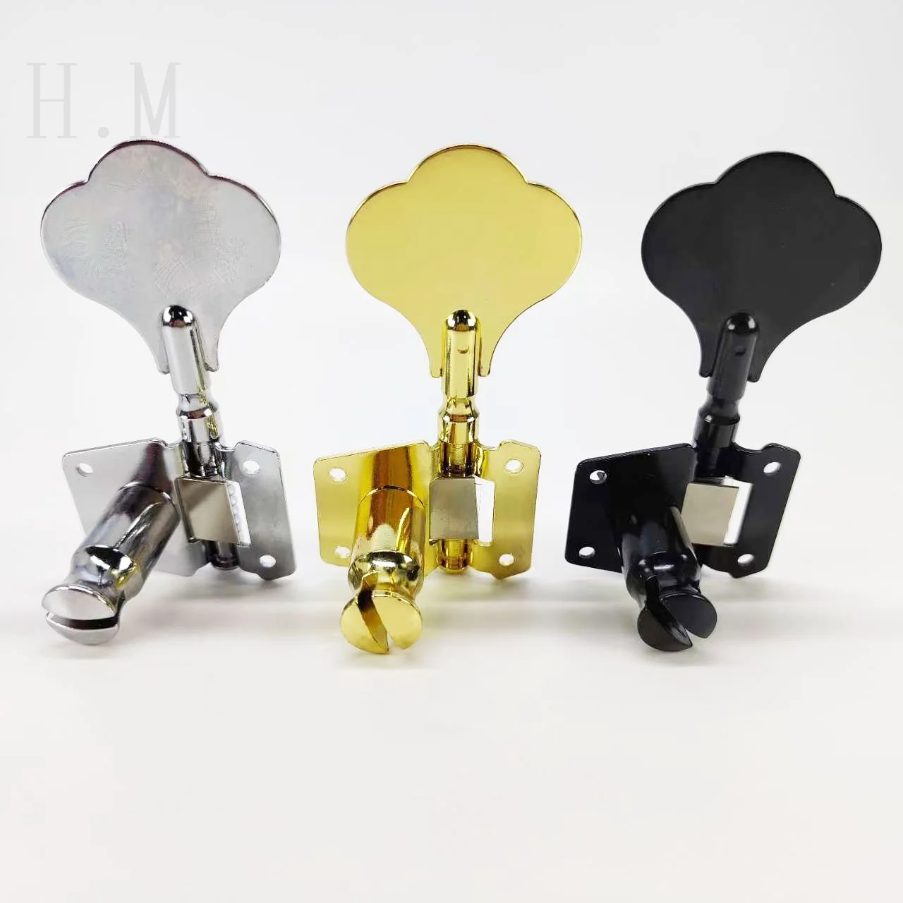 4PCS New 4/5- String Electric Bass Tuning Pegs Guitar Machine Heads Knobs Tuners Tuning Pegs Guitar Parts Accessories
