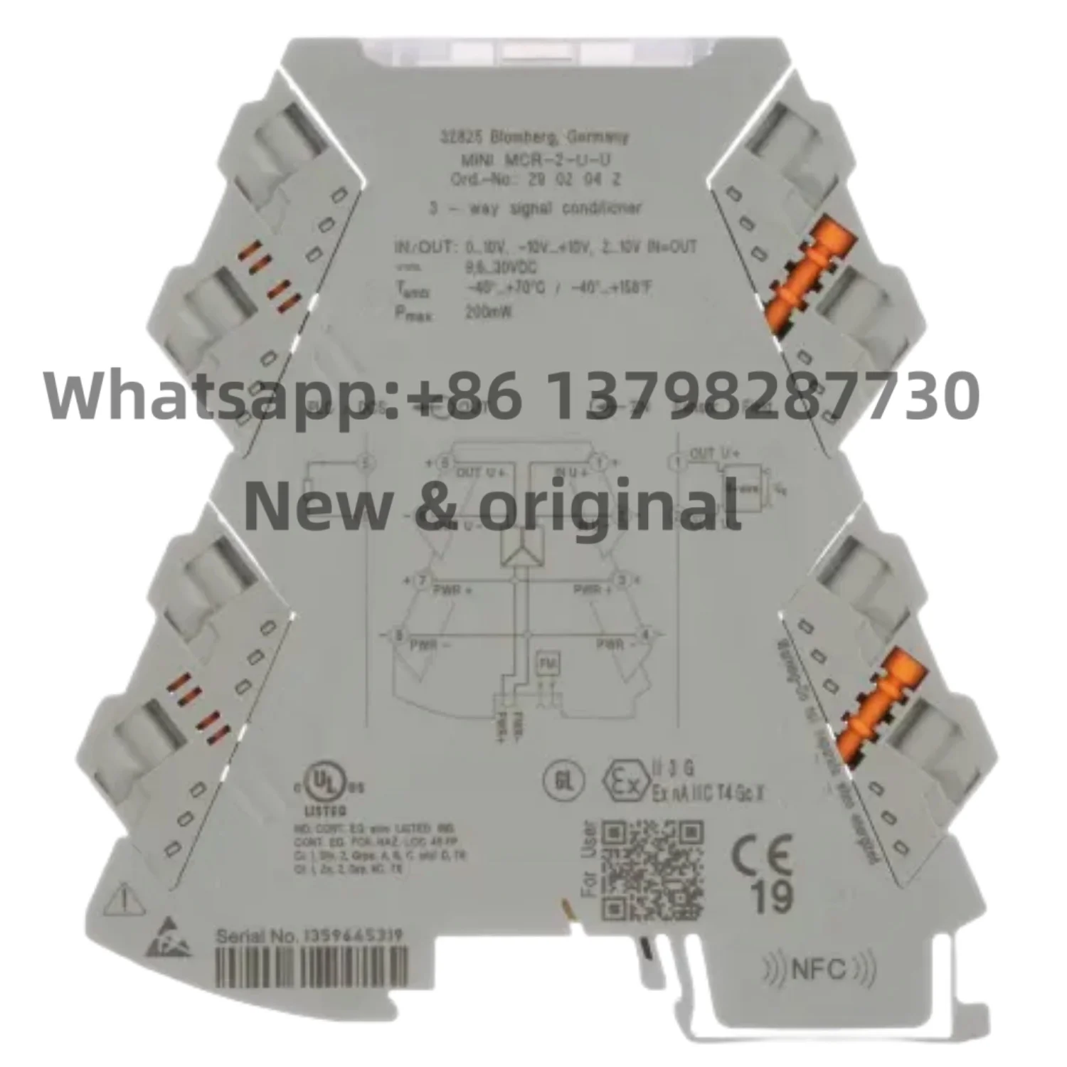 New original 2902042 MINI MCR-2-U-U Isolator