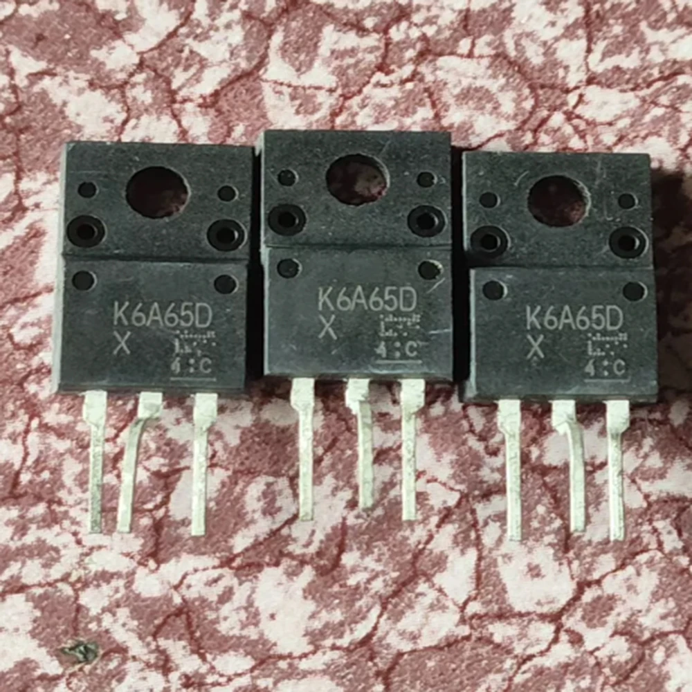 5pcs/lot TK6A65D K6A65D TO-220F 650V 5A TO220F In Stock