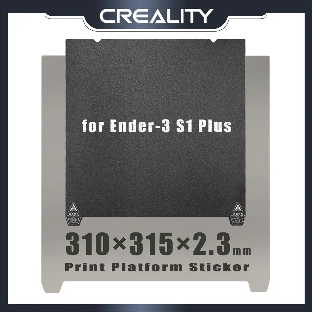 

Комплект платформы для ПК Creality, 310X315 X мм, с пружинной сталью и мягкой магнитной наклейкой, детали для 3d принтера Ender-3 S1 Plus