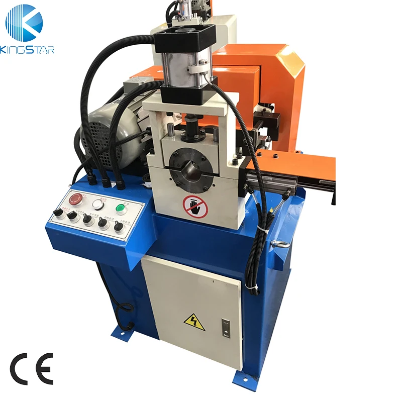 EF-AC/80 Pneumatic Chamfering Machine for Pipes Featuring Durable Bearing Components