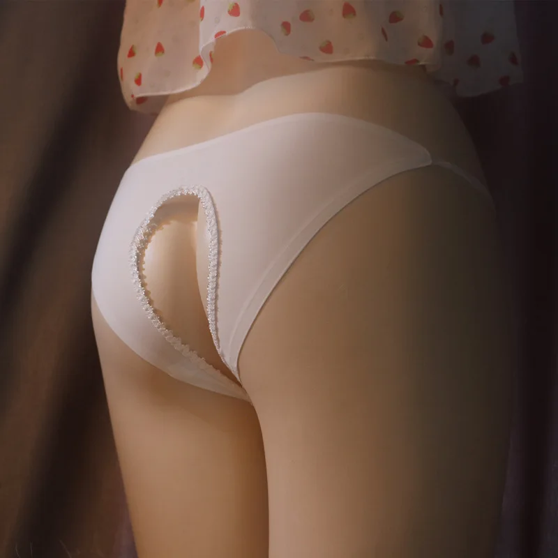 Fake Vaginal Padded Shape Panties Men Sexy Seamless Fake Girl Hidden Jj Sex Transgender Underwear Open Back Camel Toe Brief