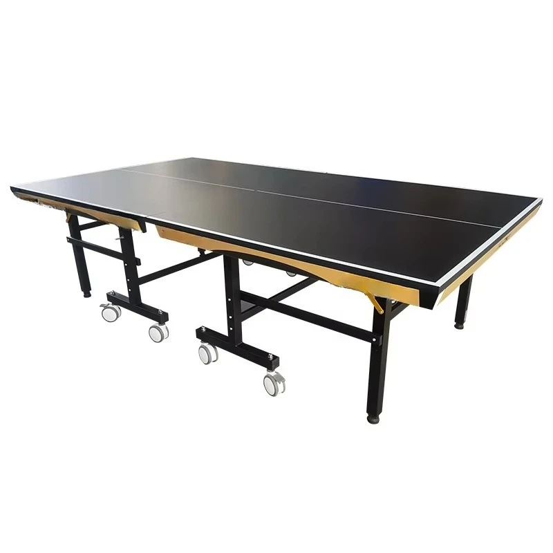 

Table Indoor Foldable Professional Level Black 2500mm Table Tennis Table