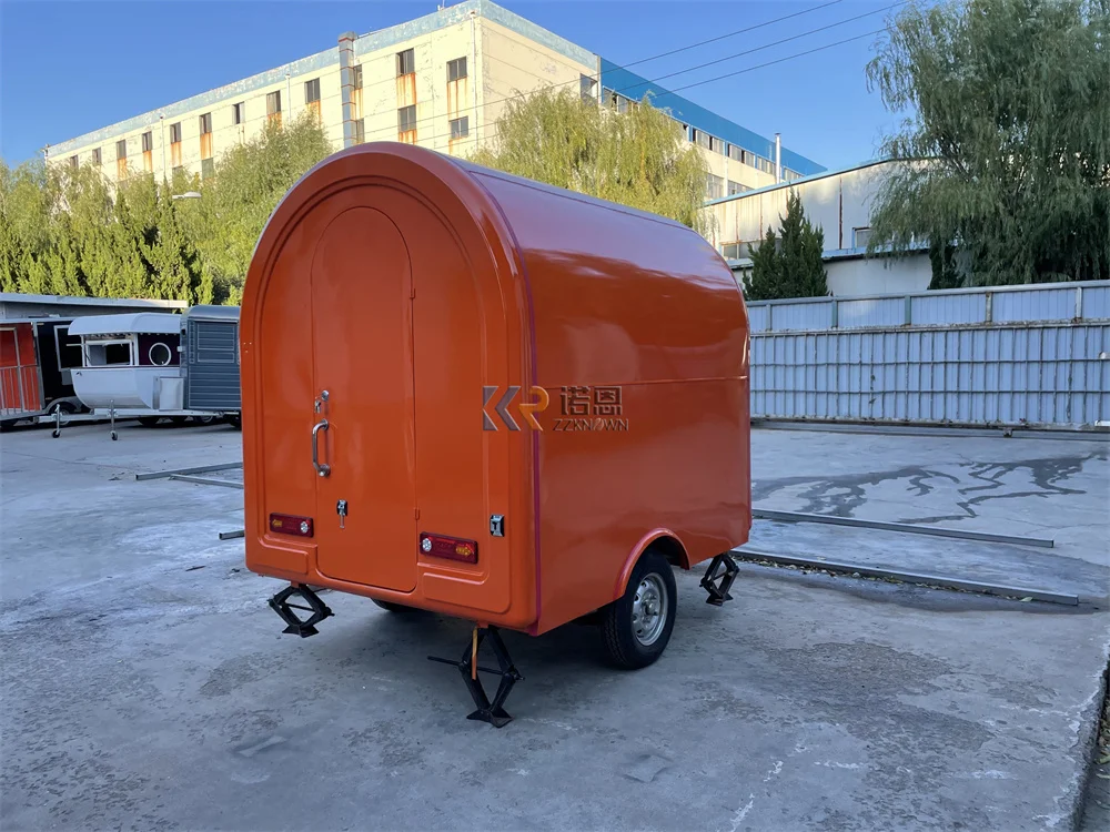 Caminhão de comida cozinha móvel totalmente equipado ao ar livre móvel restaurante lanche quiosque sorvete reboque de caminhão de comida rápida
