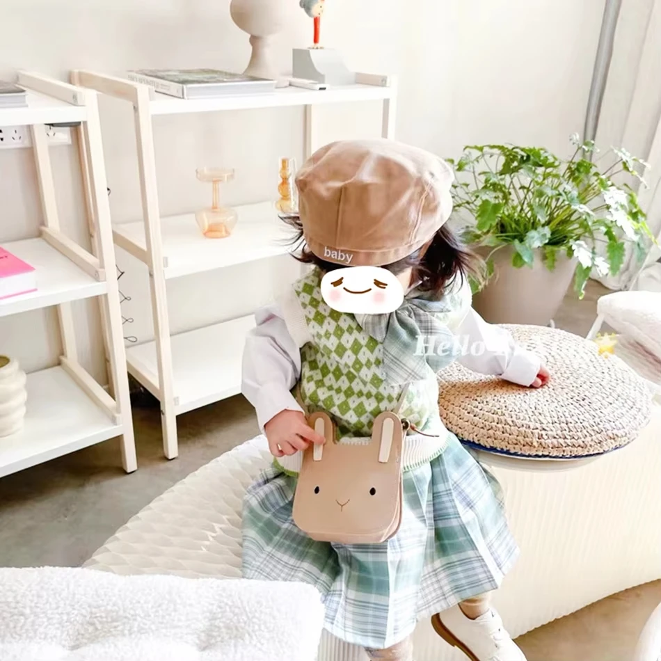 Cartoon Animal Children's Mini Bag Toddler Girl Children's Cute Shoulder Bag Children's Daily Matching Crossbody Bag