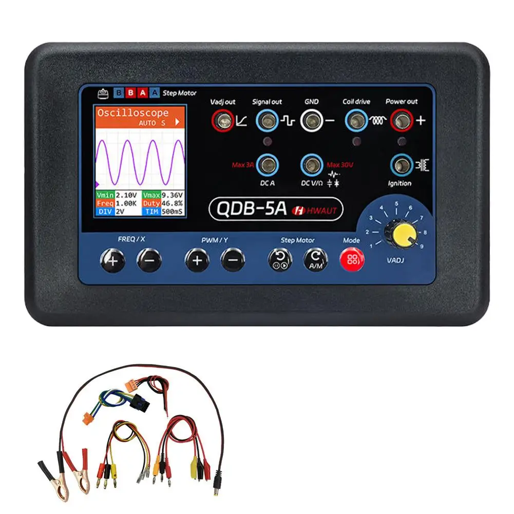 

QDB4A QDB-5A автомобильный датчик тестер осциллограф ШИМ-привод мультиметр моторный инструмент зажигание шаг диагностический драйвер инжектор Simula L9H3