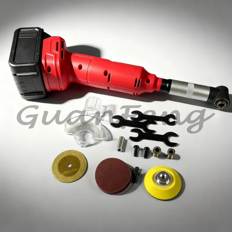Micro Elbow Angle Grinder 600W, Electric Grinding Motor with Huya Teeth for Jewelry Polishing, Tile Cleaning Processing
