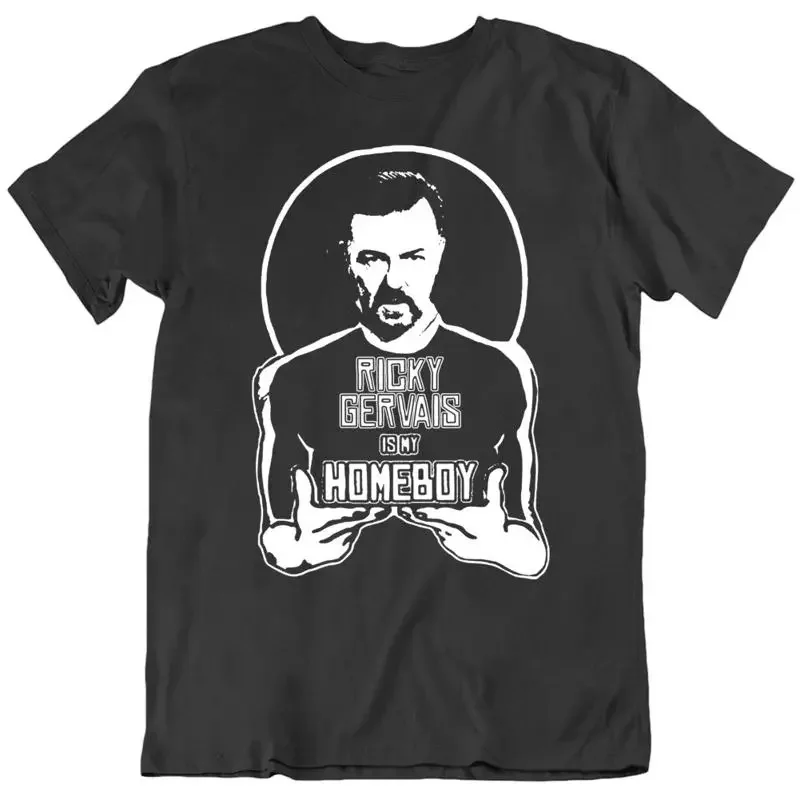 Ricky Gervais Is My Homeboy Golden Globes Monologue Fan T Shirt