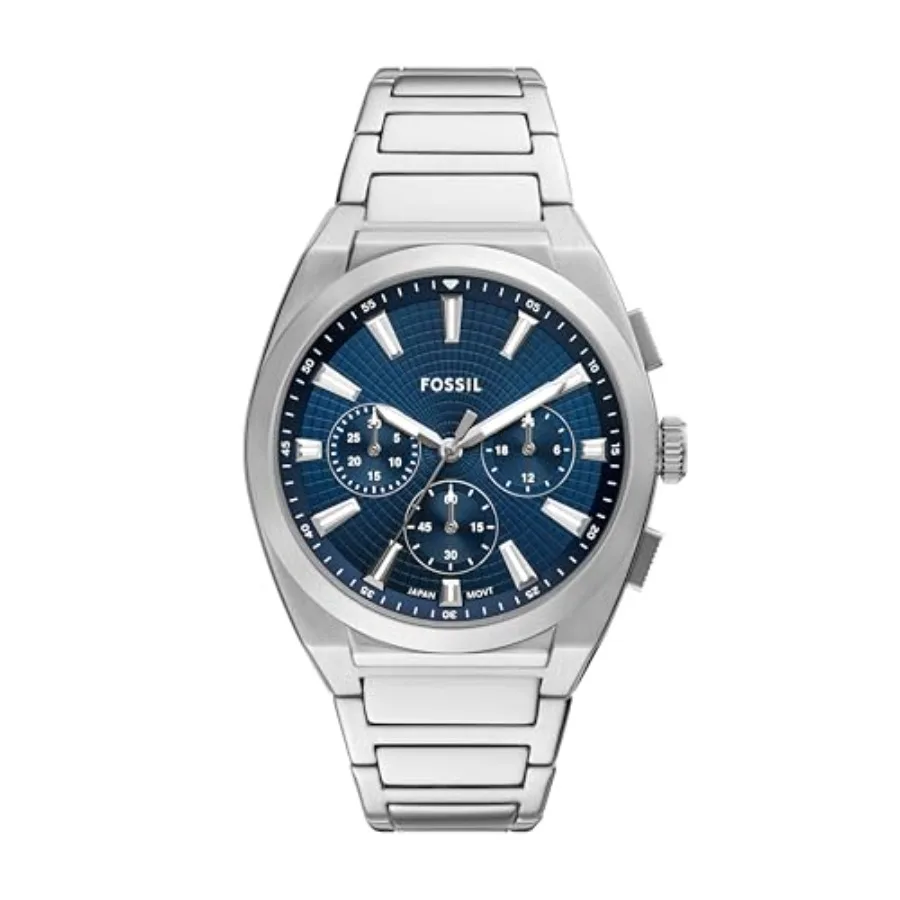 

Men's Everett Quartz Stainless Steel Watch, Three-Hand Watch for Men