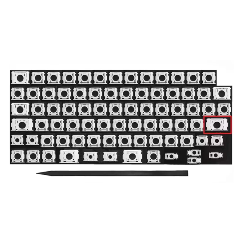 New Keyboard White Scissor Clips Hinge Set Replacement For Macbook A2442 A2485 A2779 A2780 A2681 A2918 A2991 A2992 A3113 A3114