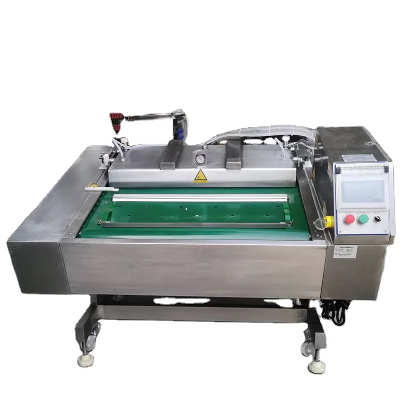 Fresh Corn Tea Meat Food Automatic Rolling Vacuum Packaging Machine Food Bag Sealing Machine Continuous Vacuum Packaging Machine