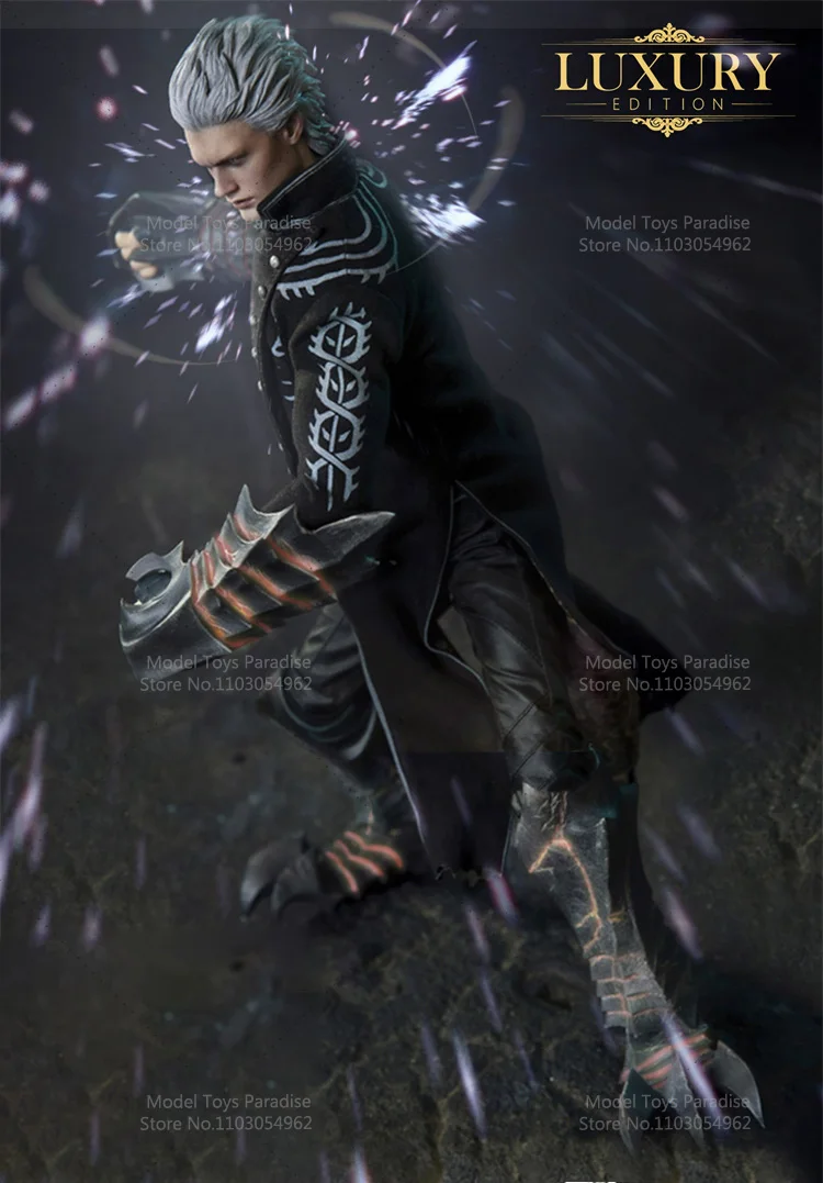 ASMUS TOYS DMC500L 1/6 verzamelspeelgoed Vergil Adventure Game Devil Swordsman Luxury Ver. Soldaat 12'' actiefiguur model geschenken