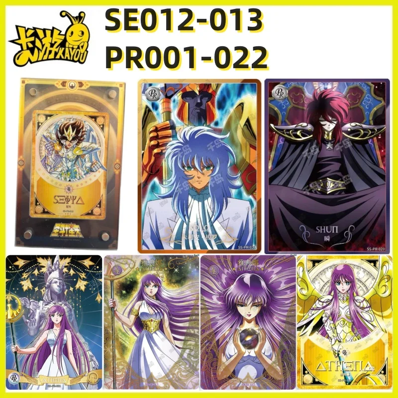 

KAYOU Saint Seiya New Vol.4 PR 001-022 Cloth Awakening Card Japanese Anime Rare Full Series Collection Card Gift Toy