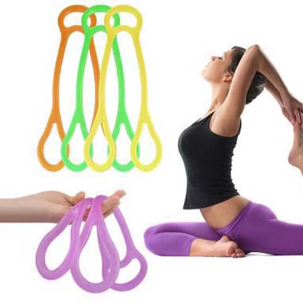 

Auxiliary Stretching Belt Yoga Resistance Band Triple Ring Tension Yoga Resistance Band Yoga Stretching Belt Workout Equipment