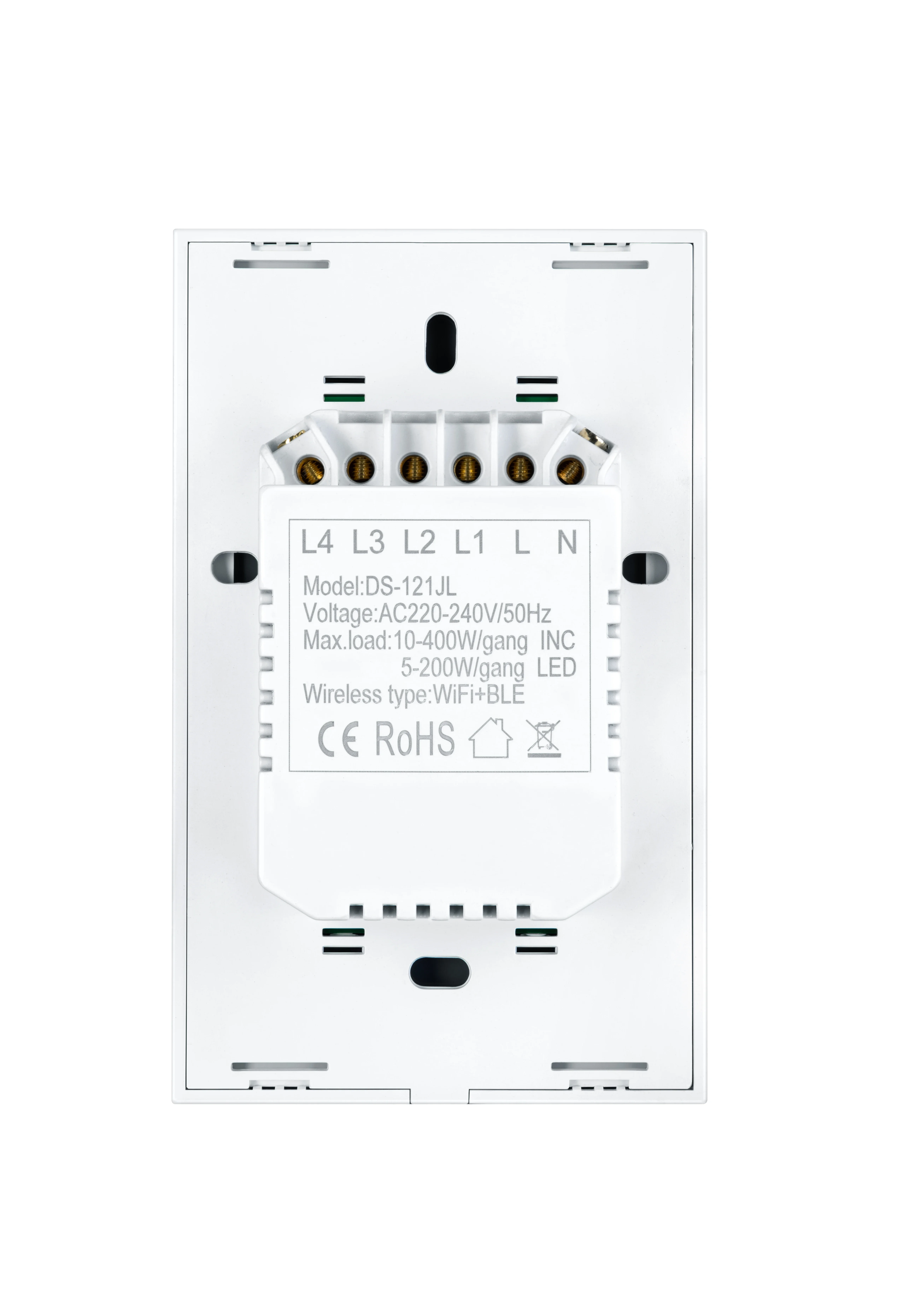 400W 3 gang 1 way or 2 way US. Australian standard WIFI touch switch universal type wall light switch