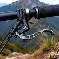 Palanca de freno de robleA adecuada para piezas de modificación de palanca de freno Shimano SRAM Magura, fresado de aluminio de aviación de alta resistencia