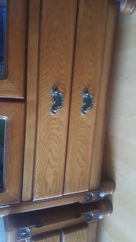 DRELD Antique Furniture Handle Vintage Drawer Cabinets Knobs and Handles Door Cupboard Handles Kitchen Pull Furniture Fittings