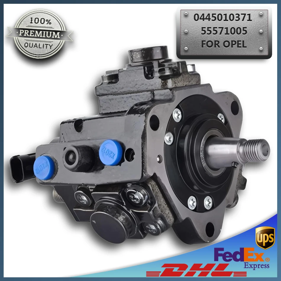 

0445010371 55571005 55565345 High-Quality Diesel Common Rail Fuel Pump for Opel Vauxhall SAAB 9-5 2.0 CDTI Engine