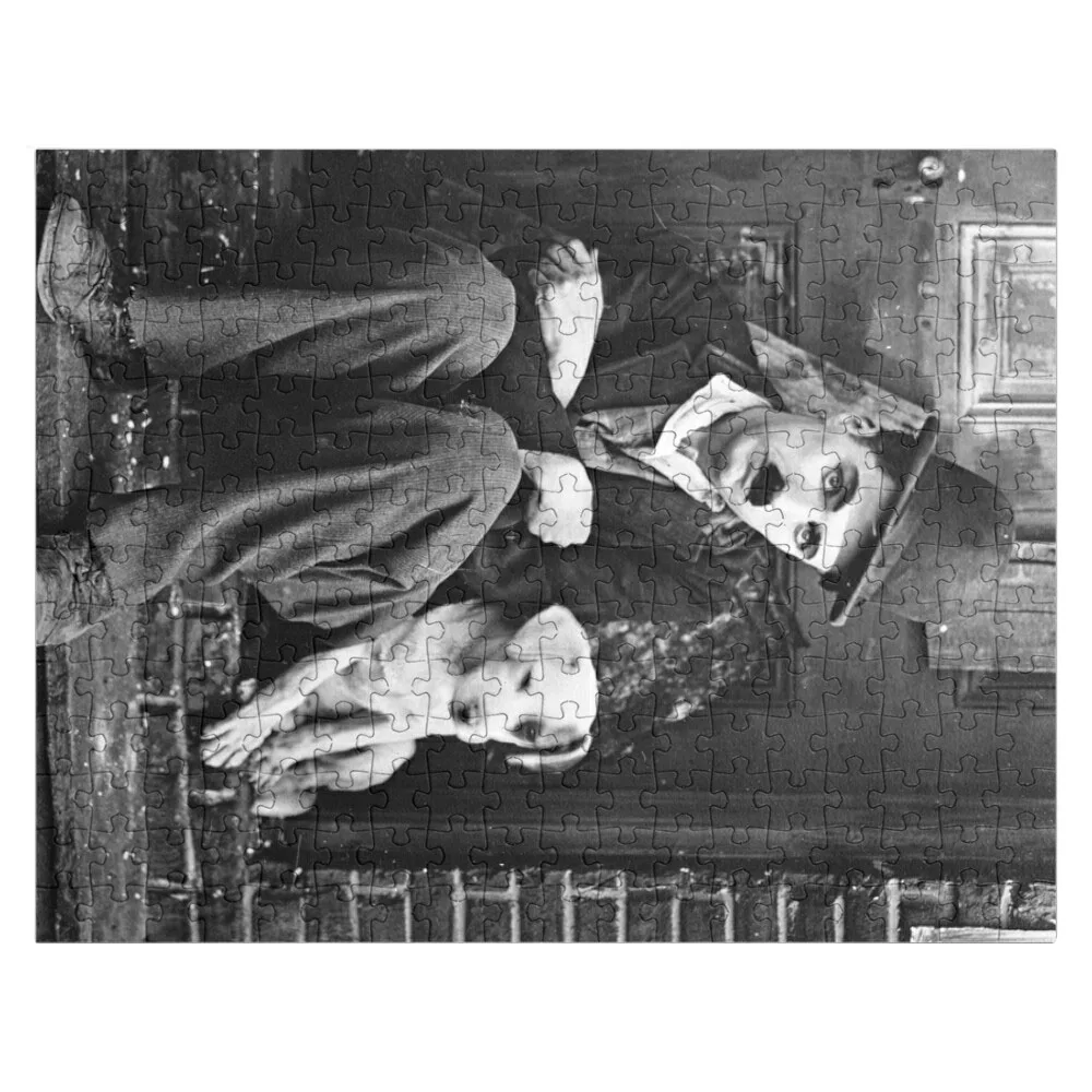 

Charlie Chaplin - A Dog's Life Jigsaw Puzzle Wooden Puzzle Boxes Wood Animals Wooden Jigsaw Puzzles For Adults