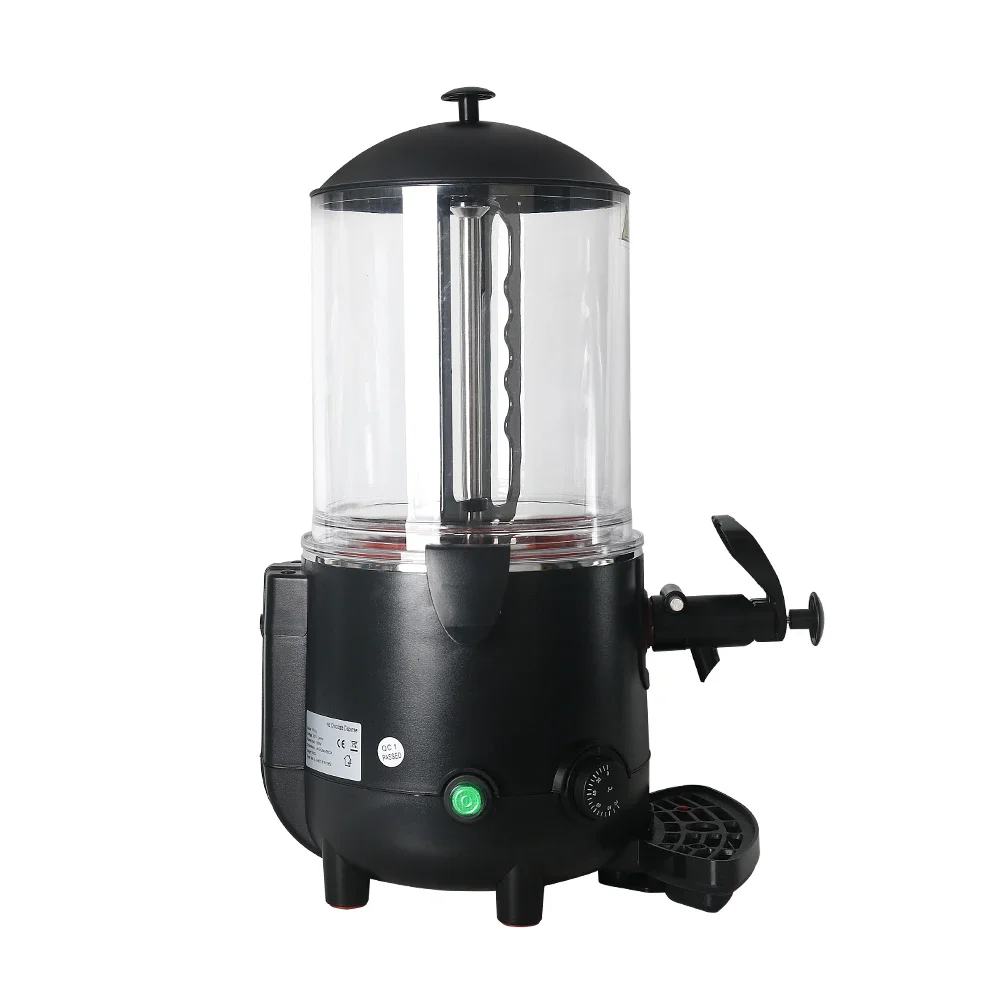 Gzkitchen เครื่องจ่ายช็อกโกแลตร้อนระบบอ่างน้ำ10L 110V เครื่องผสมนมกาแฟร้อนเครื่องอุ่นช็อกโกแลตร้อน