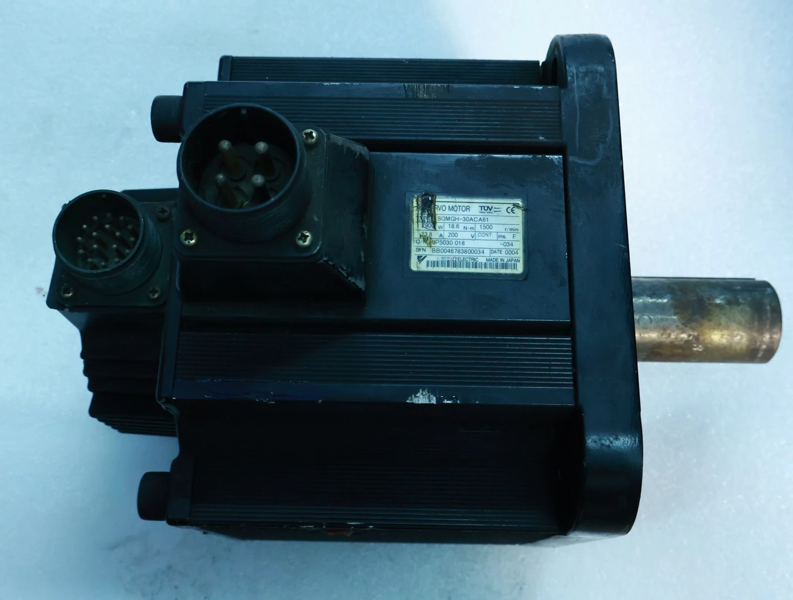 Used SGMGH-30ACA61 For YASKAWA SGMGH-30ACA61 Servo Motor