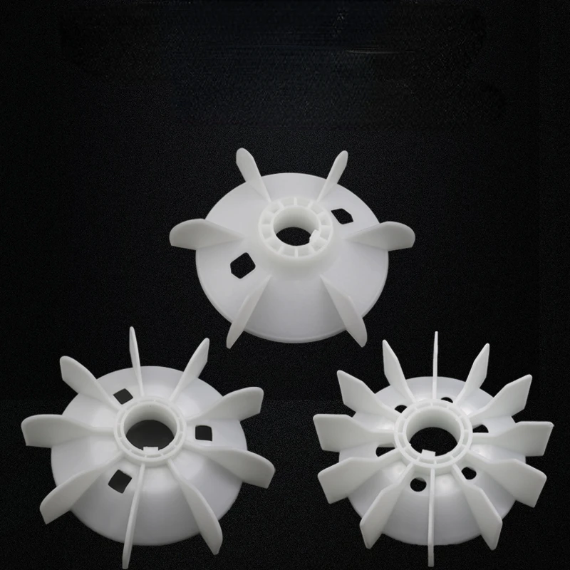 1PC motor cooling fan blade plastic Y series High temperature resistance plastic motor fan impeller replacement accessories