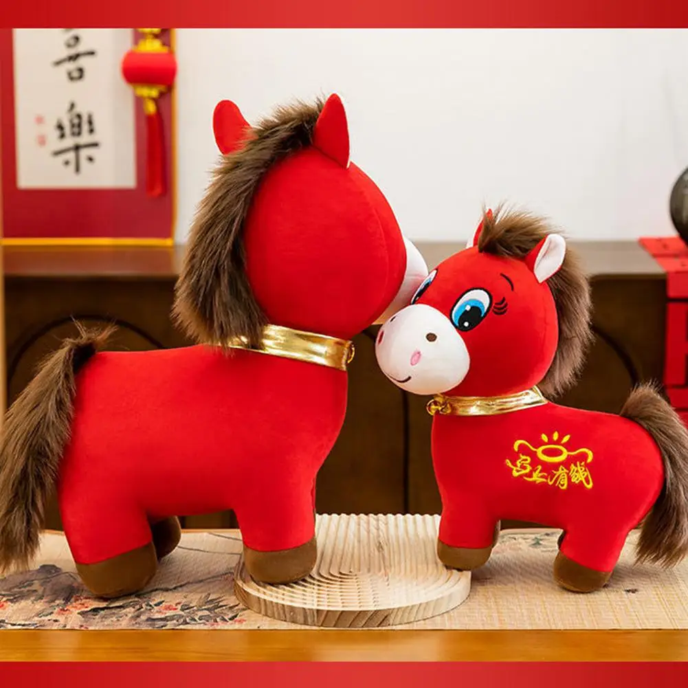 Crying Horse Ornament 2026 Horse Mascot Money Coming Soon Smiling Crying Horse Zodiac Horse Festival Kid Gift Home Decoration