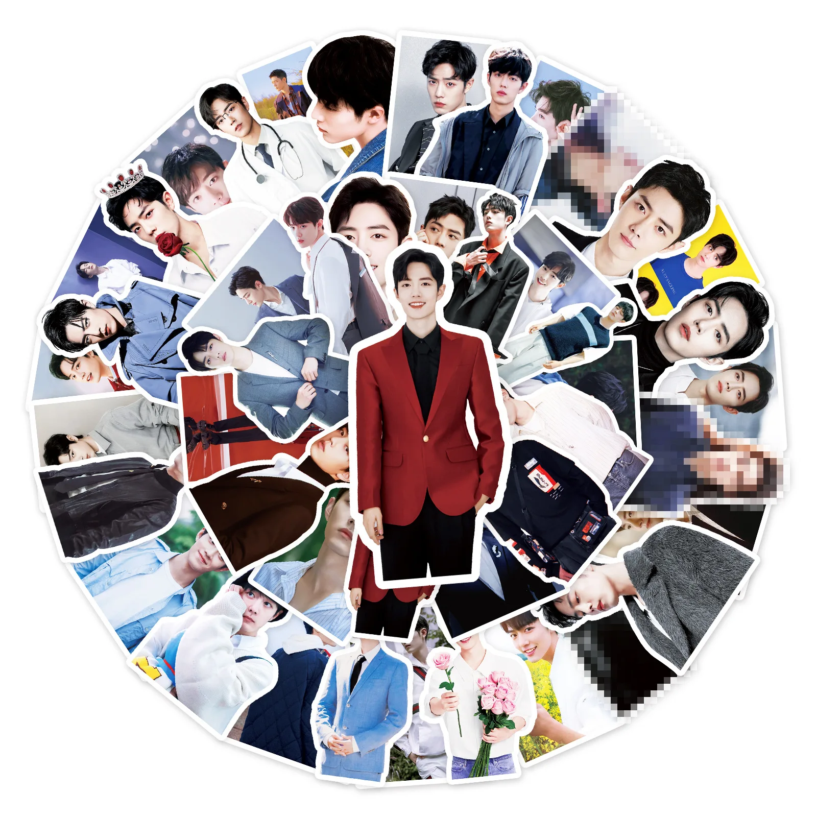 

10/50PCS Sean Xiao Graffiti Stickers Personalized Idol Merchandise DIY Guitar Phone Laptop Suitcase Water Cup Skateboard