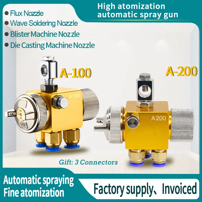 Japonia A100 automatyczny pistolet malowane farbą w sprayu A200 Mini opryskiwacz A-100 A-200 malowania narzędzia pneumatyczne pistoletowych