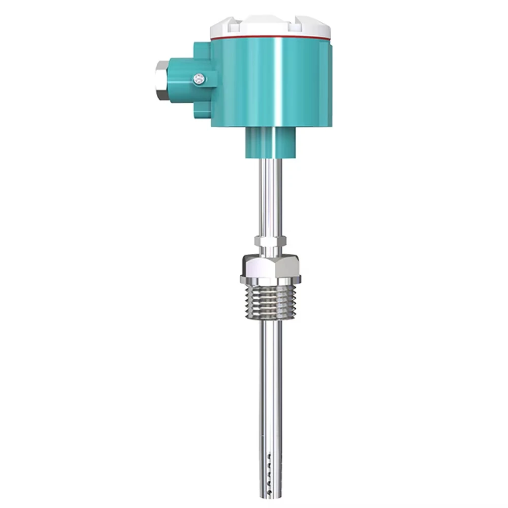 Stainless Steel Pipe Temperature Sensor Metal Thermohygrometer High-Precision Industrial-Grade Humidity Transmitter