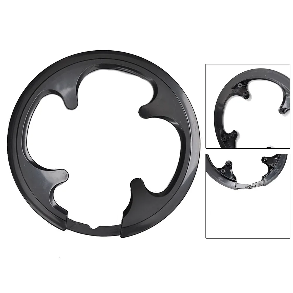 42/44T Chain Wheel Cover Guard Replacement Protector Road MTB Bike Riding Sprocket Bike Crankset Chainring Protector 8 Holes