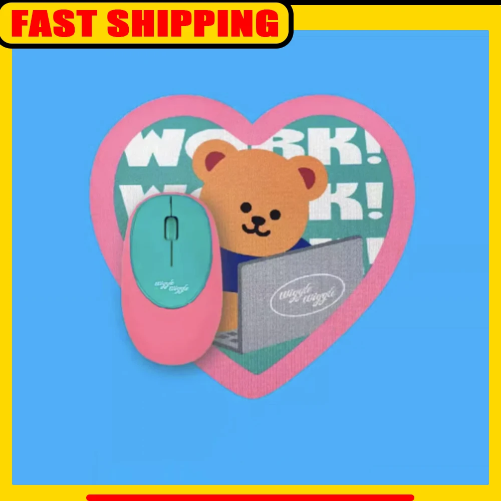 

Wiggle Wireless Mouse Silicone Decompression Portable Silent Mouse 2.4g Soft Wireless Mice Office Laptop Desktop Pc Gifts