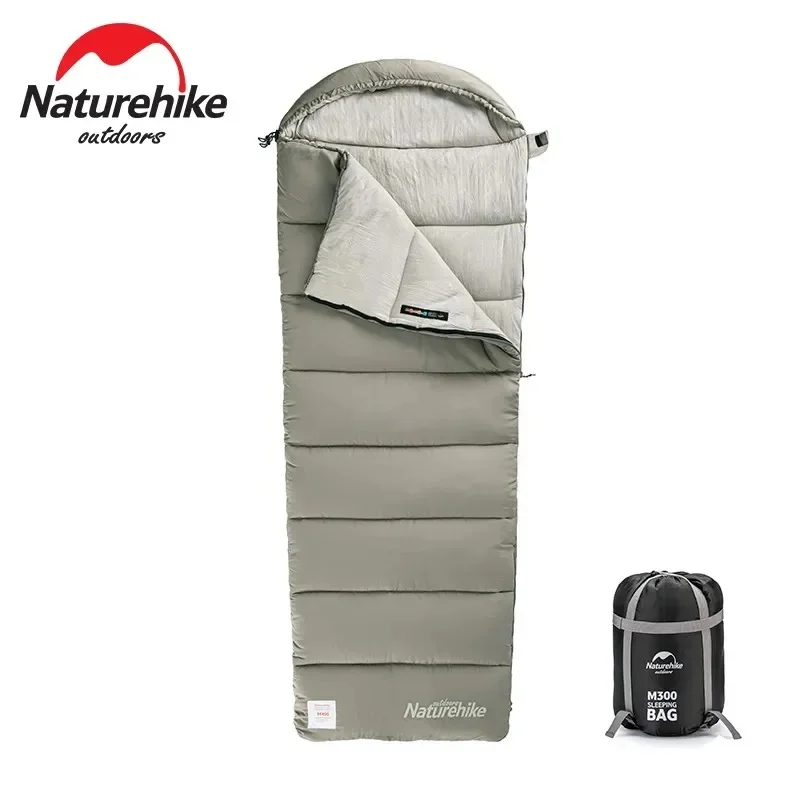 Naturehike Sleeping Bag Ultralight Cotton Sleeping Bag Waterproof Splice Envelope Sleeping Bags Camping Hiking Sleeping Gear