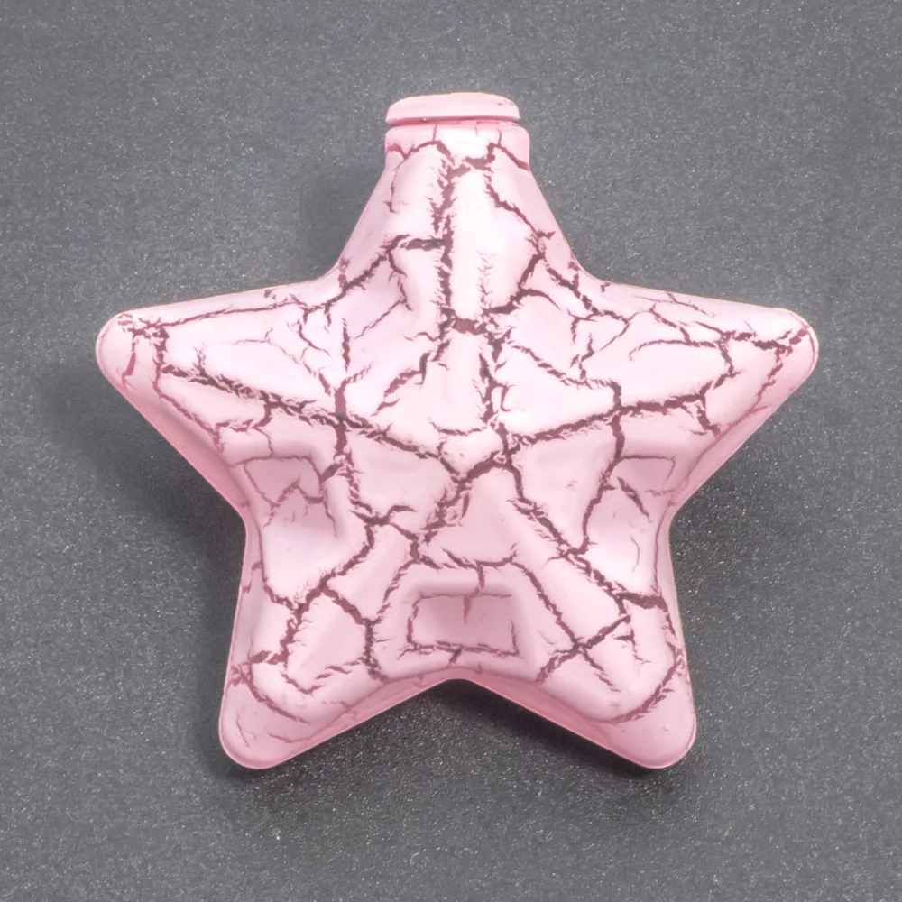 

100pcs 6cm Cracked Star LED Lighting Strings Accessory Pendant Colorful Pentagonal Star