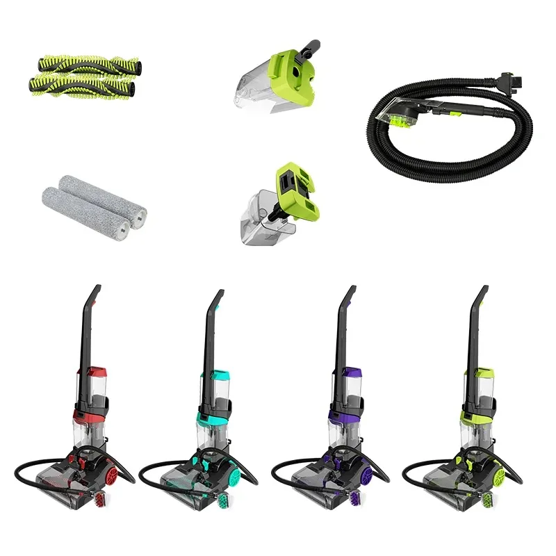 بوصلة 3 في 1 مبيعات ساخنة أداء جيد مكنسة غسيل السجاد مكنسة كهربائية جافة ورطبة