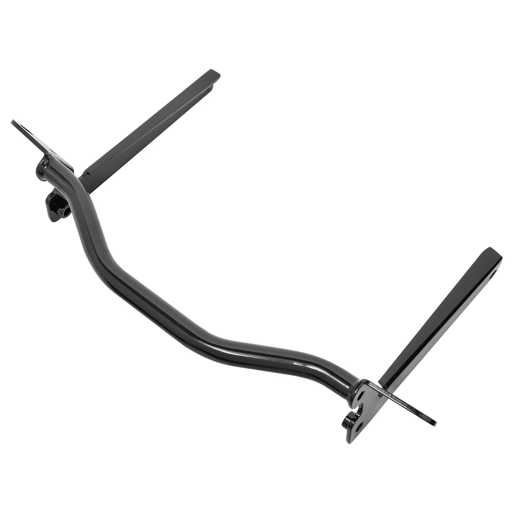 Motorcycle Gloss Black Passing Lamp Light Bar Mount For Harley Softail Classic Fatboy FLSTF Heritage 2002-2017