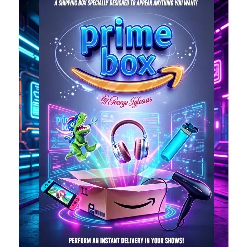 

БОЛЬШОЙ КОРОБОК "ПРАЙМ" от George Magic Box: Ментализм, сценические фокусы, магия, реквизит для магов, аксессуары, иллюзии, гиммики