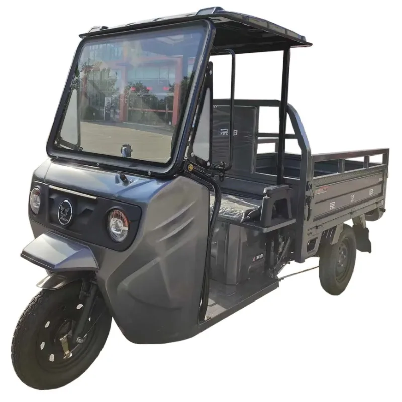 

Heavy Duty Cargo Tricycle for Logistics and Construction 500kg Load Capacity Dual Hydraulic Brakes Zongshen Zonshin Zonshen