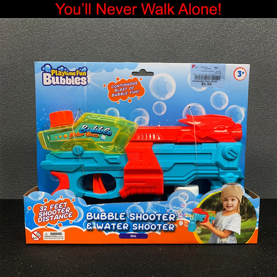 Summer Battle! Water Gun Bubble Gun 2-in-1 Kids Bubble Machine Water Gun Beach Pool Outdoor Toy Birthday Gift