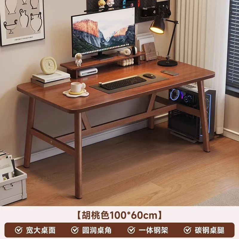 Modern simple workbench Rectangle rental house table and chair computer