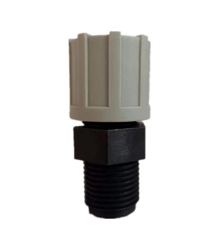 Imagem -05 - Conector da Mangueira da Bomba de Dosagem Válvula de Interface do Gerador de Dióxido de Cloro Acessórios Triplet Bomba de Medição Válvula de Rosca Exterior Sleev