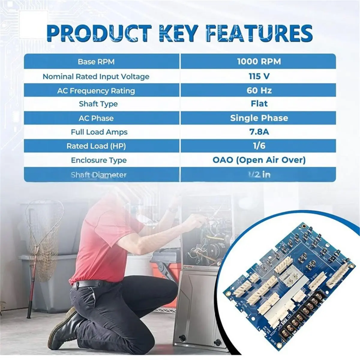 

(AA49) HK50AA051 Terminal Board Replacement Compatible for Carrier Terminal Board HK50AA051