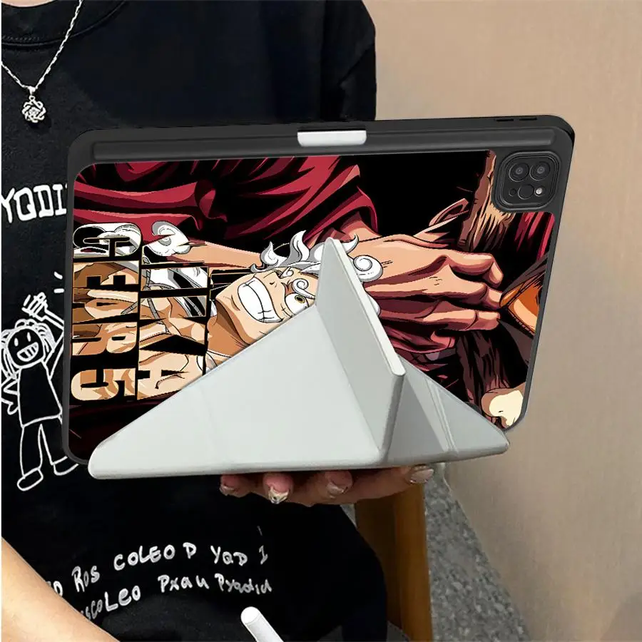 Cartoon One P-Pieces Tablet Case For iPad Pro M4 13 2025 2026 9th 12th 11th Mini 7 6 5 Air 8 M2 M3 3 10th Gen With Pen Slot