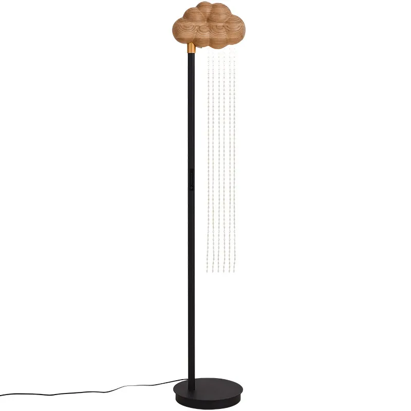 

Wabi Silent Wind Floor Lamp Living Room Tea Room Study Creative Design Sense New Chinese Lighting