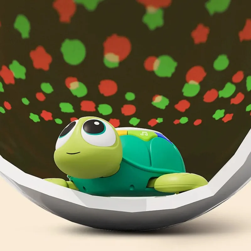 2024 New RC Crawling Projection Induction Cartoon Turtle Baby Learning Toddler Toy Musical Phone Educational Games For Children