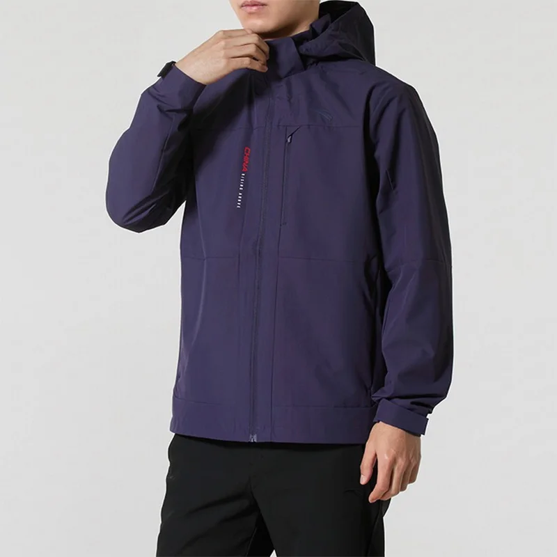 Anta Men's Woven Hooded Jacket - New Fall Outdoor Sports Commuting Casual Shirt with Hood 452540208-3 4