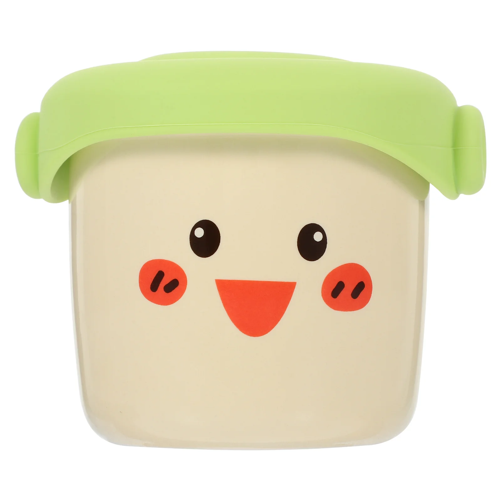 

Baby Food Bowl 230ml Ceramic Storage with Lid Cartoon Multi-function Soup Container Steam Egg Cook